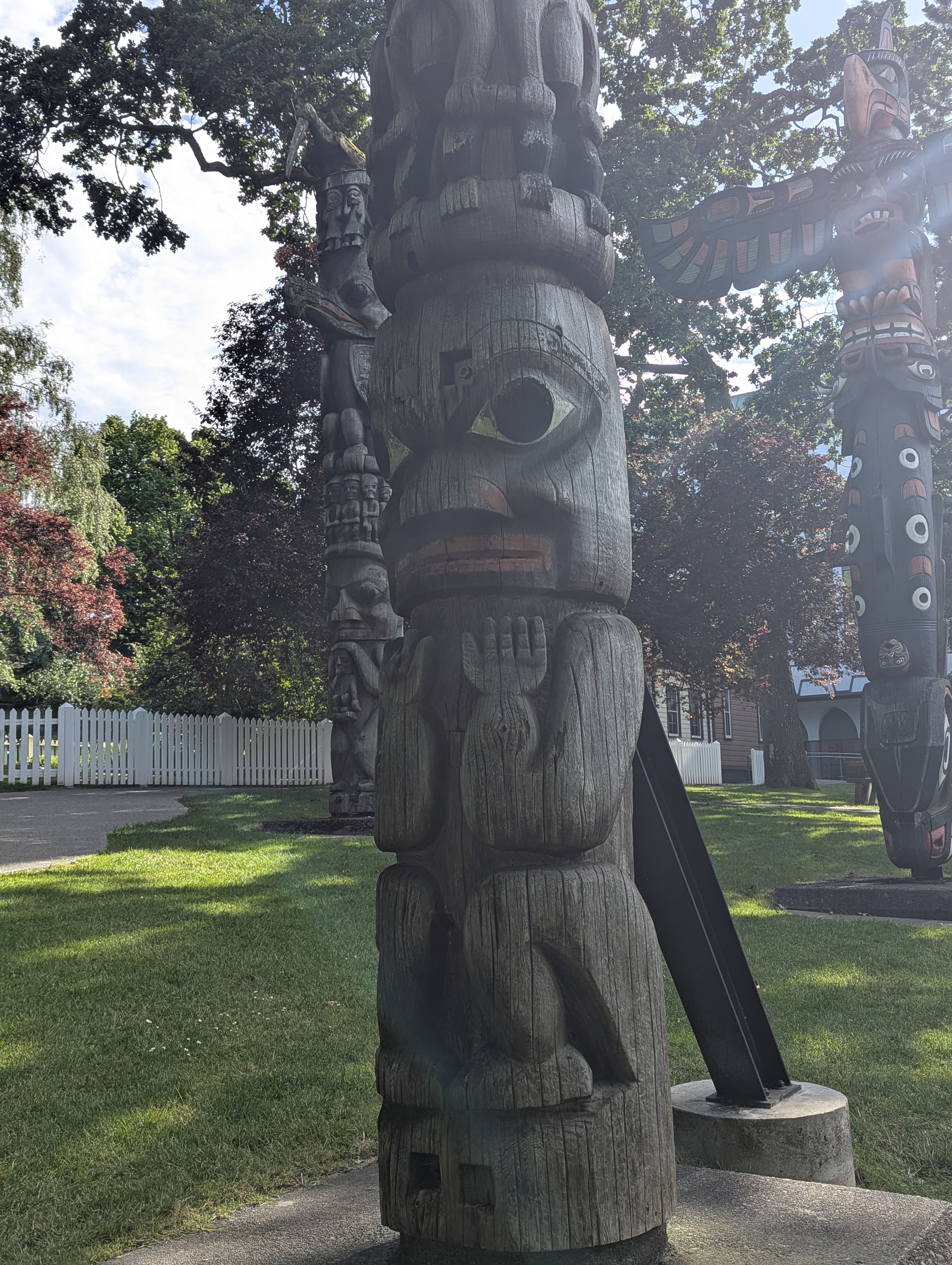 Birthday Trip to Canada, Thunderbird Park, Victoria, Vancouver Island